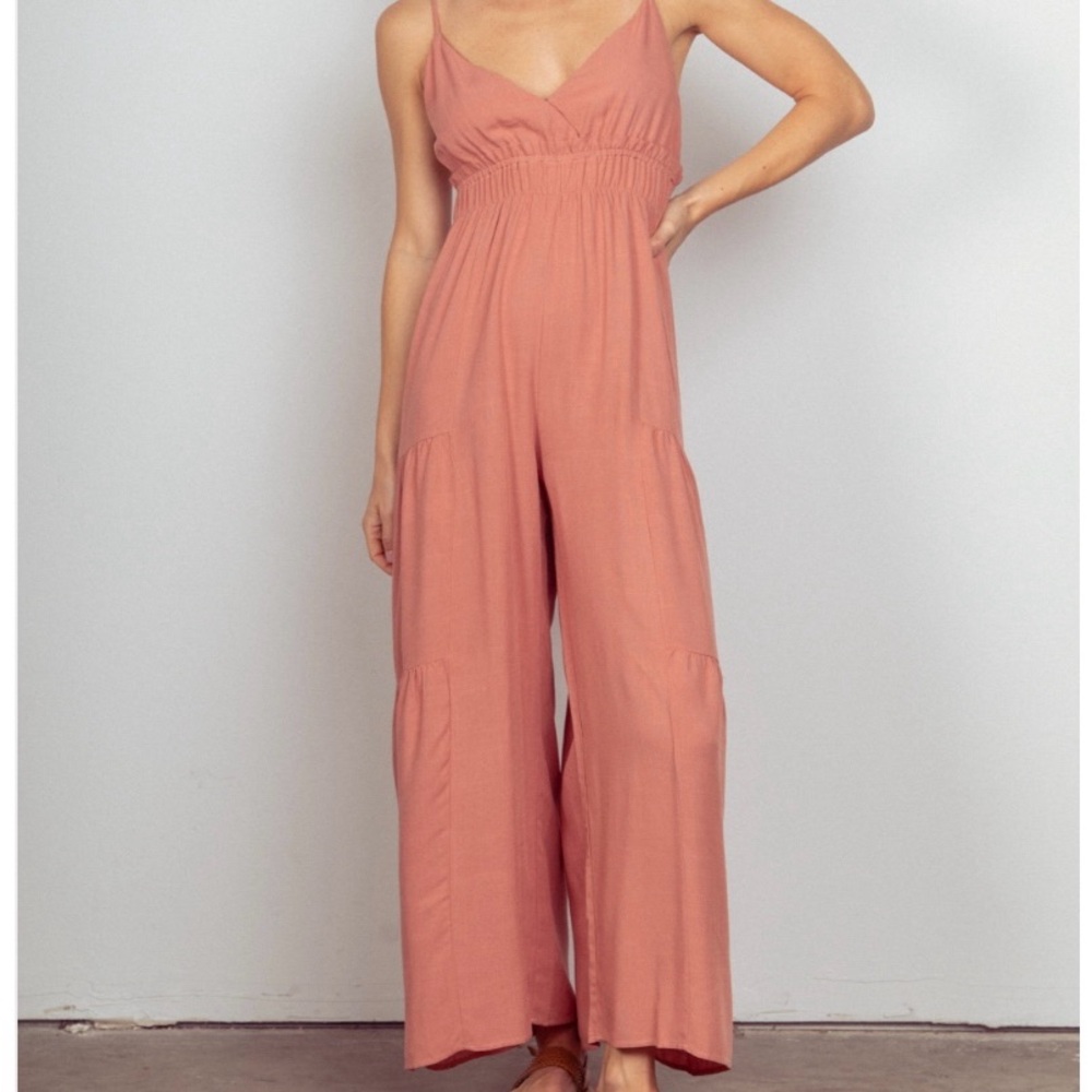 Women's Pink Jumpsuit